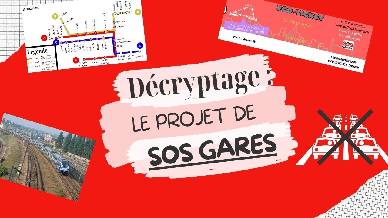 SOS Gares au 19/20 de France 3 Normandie