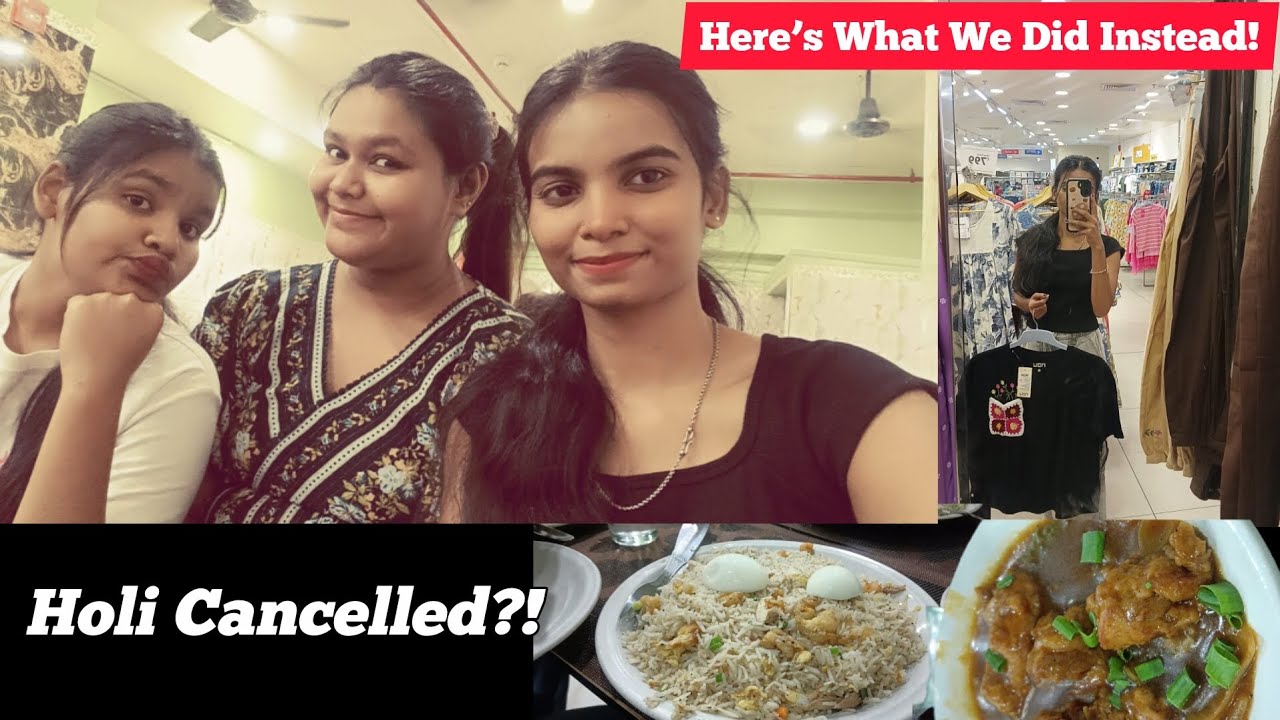 Holi cancelled this year😔 | but the day was still beautiful | Bengali vlog 