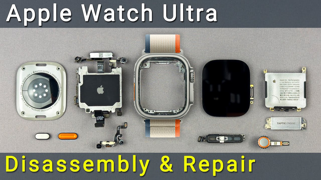 Разборка и ремонт Apple Watch Ultra: полное руководство