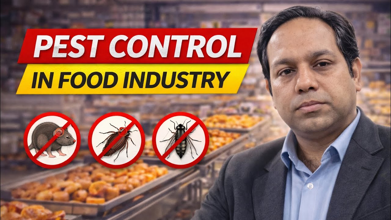 Pest control in food industry | Food Safety Guide | Basic explained 