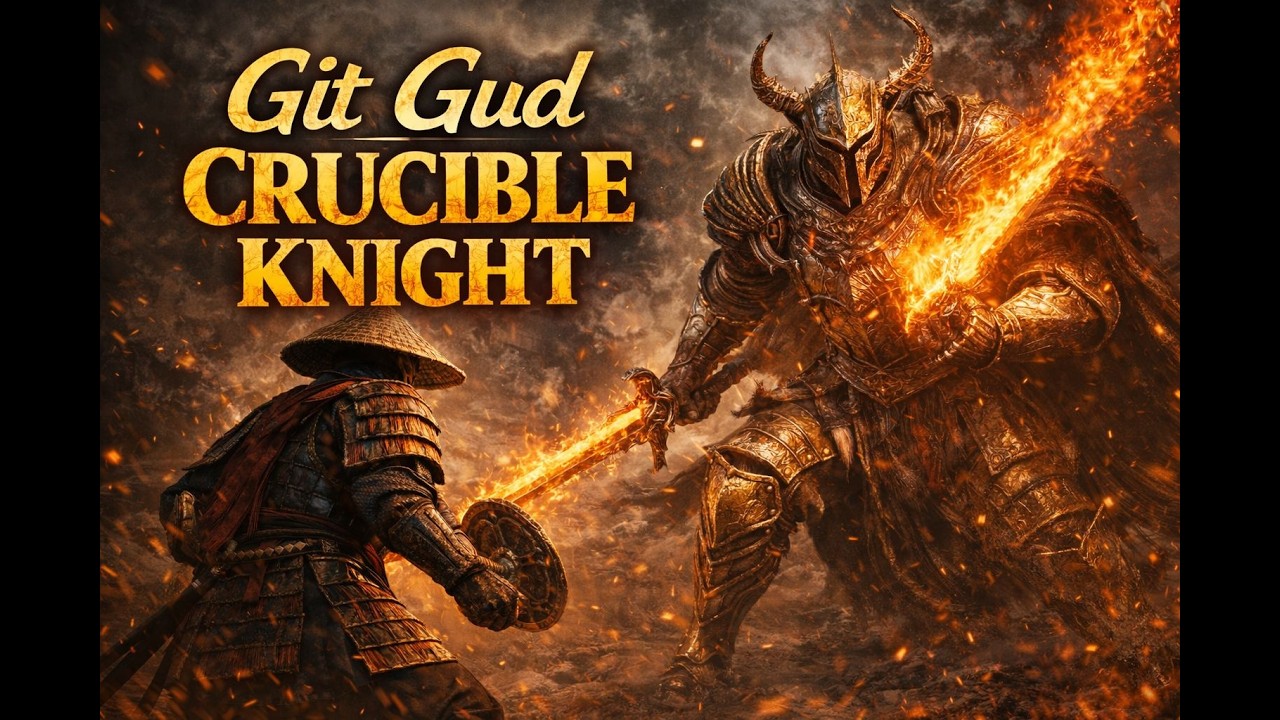 Git Gud Continues - Crucible Knight Stormhill Evergoal Boss Fight | Elden Ring
