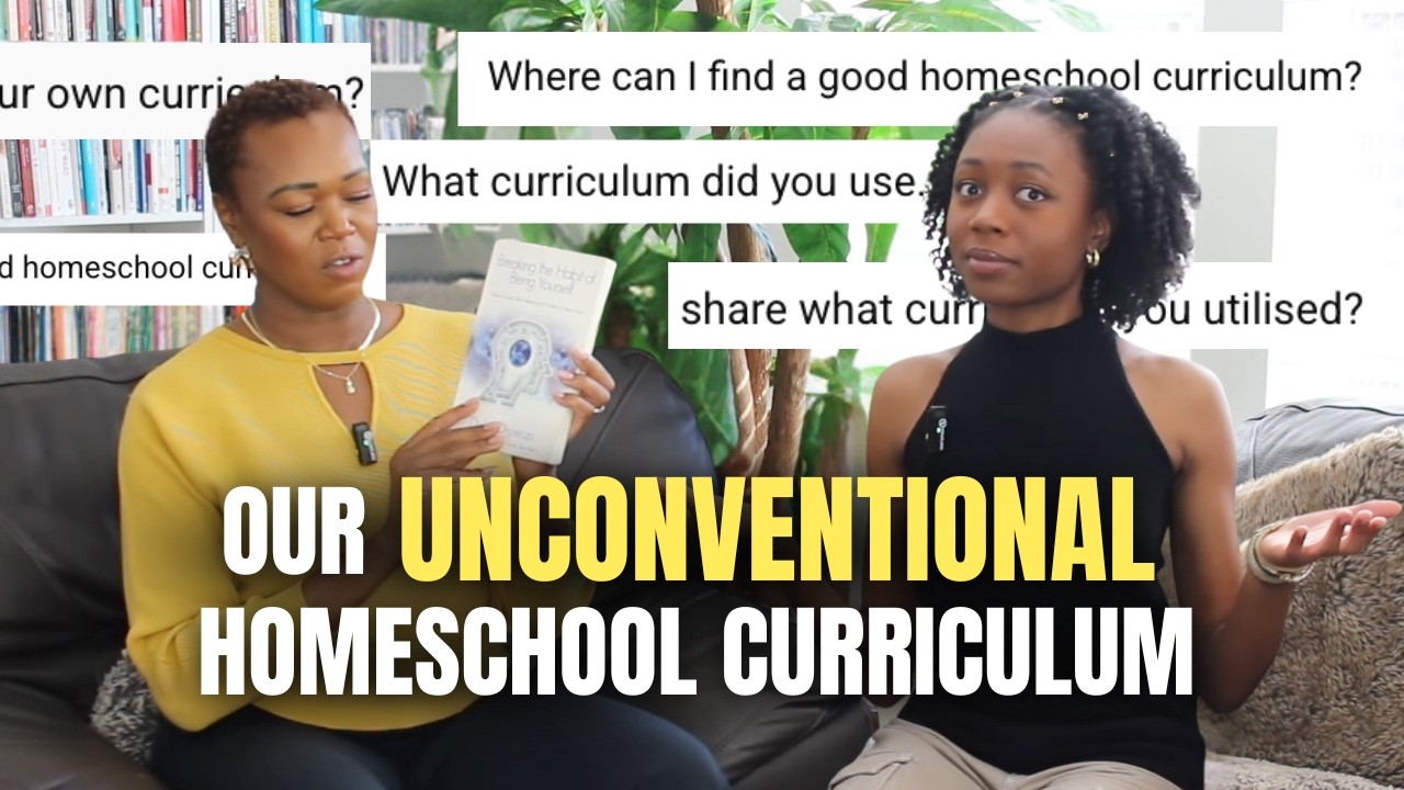 Our Unconventional Homeschool Curriculum | Part 1 of 2 (Interviewing My Mom!)