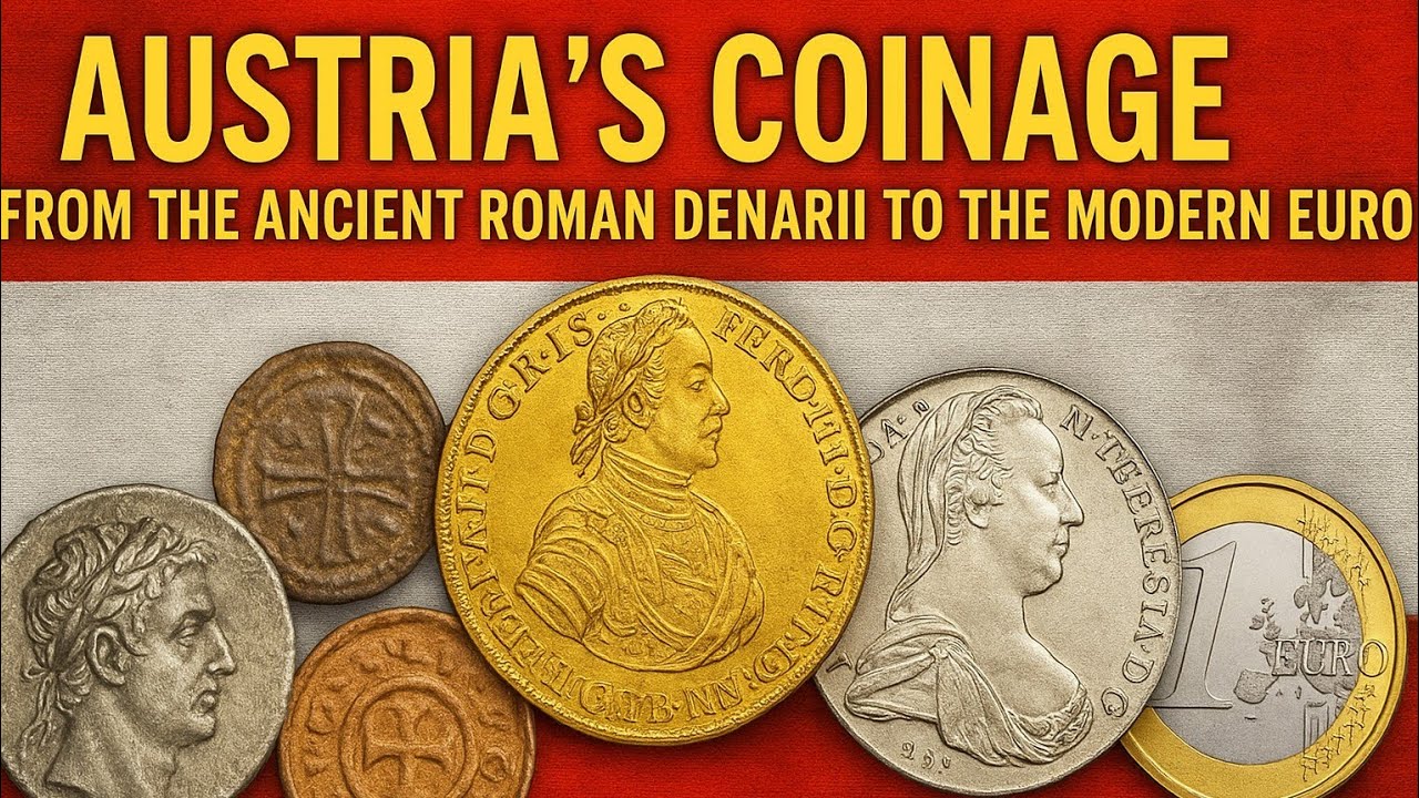 Fascinating History of Austria's Coinage, From the Ancient Roman denarii to the Modern Euro