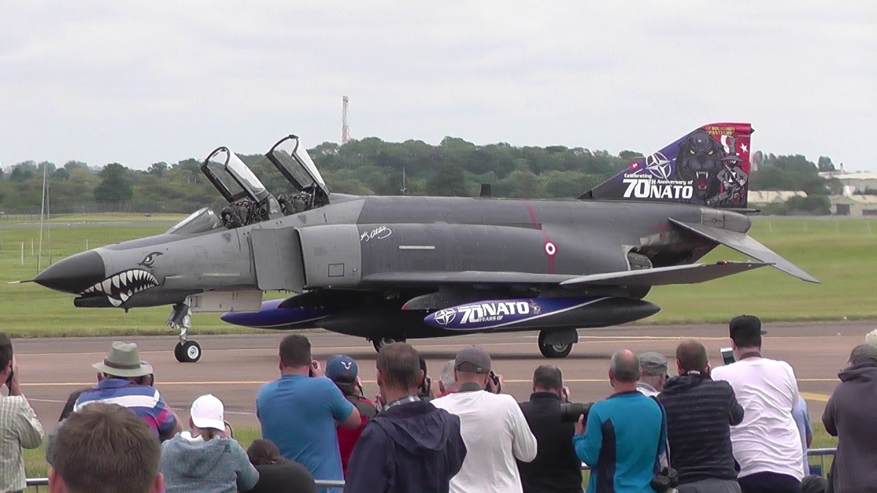 F4 Phantoms departure from Fairford