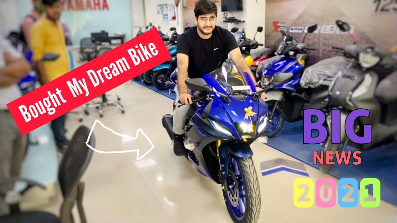 Finally Taking Delivery Of My New Bike - Yamaha R15 V4