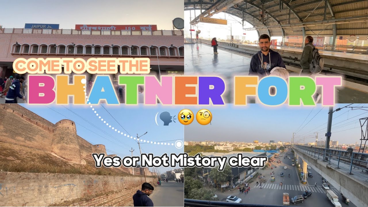 Kya mujhe nahi jana chahiye tha 🫨🗣️BHATNER FORT HANUMANGARH 🧐