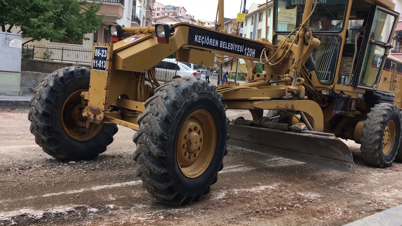Cat 120 h greyder
