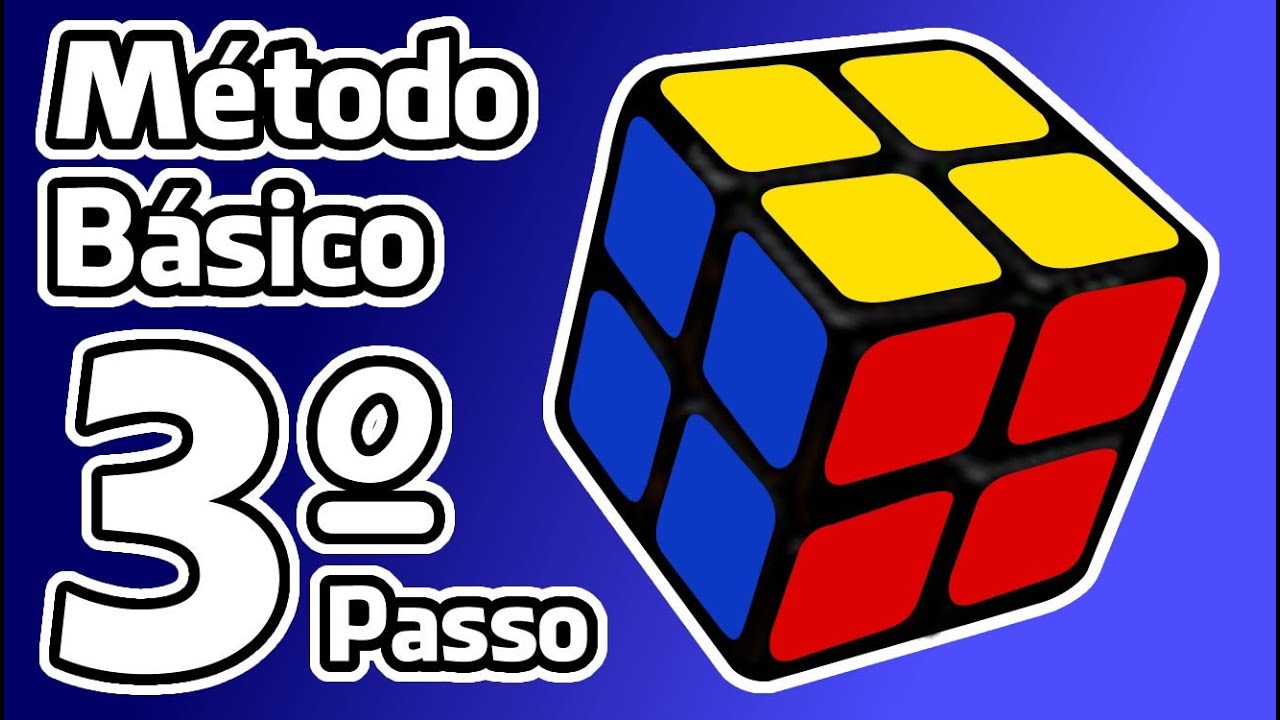 3º PASSO - CUBO MÁGICO 2X2X2 - MÉTODO BÁSICO