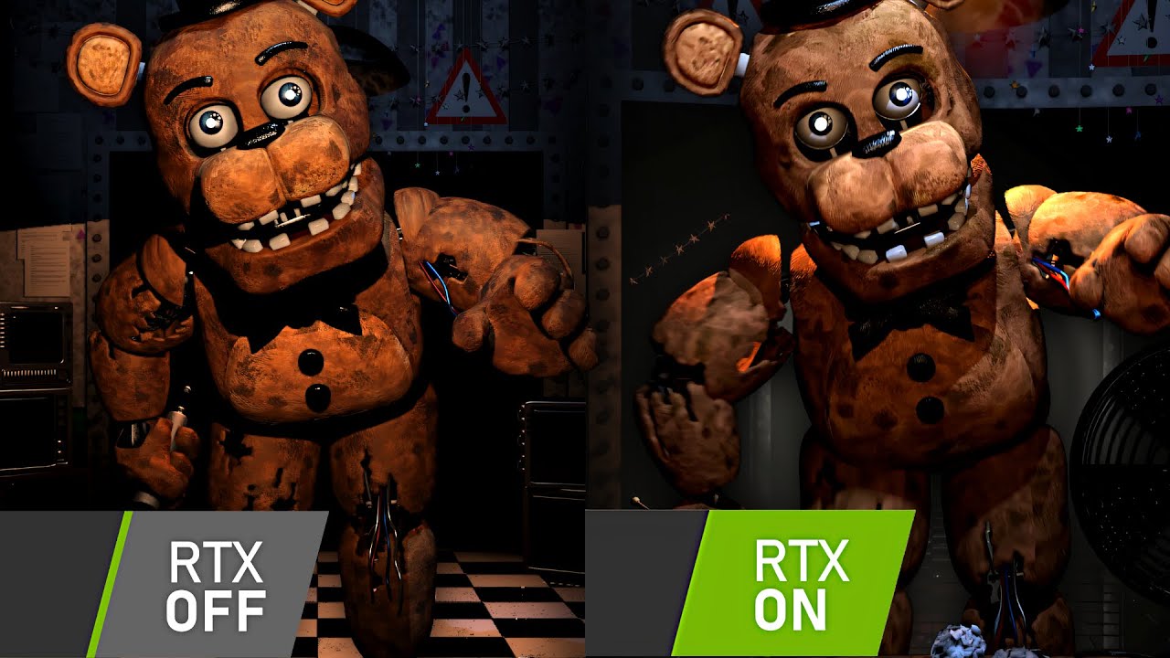 FNAF 2 With RTX ON...