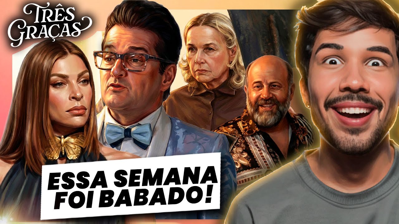 CRÔ SURGE REVELANDO A VERDADE SOBRE O RAUL - TRÊS GRAÇAS - 15ª SEMANA