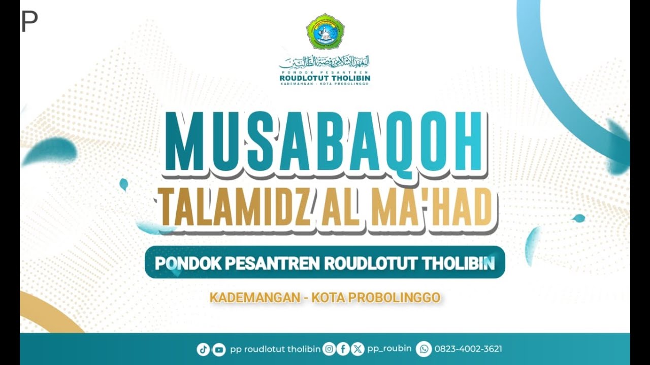 Lomba Cerdas Cermat Junior Marhalah Ulya | Haflatul Imtihan Ke - 57 Roudlotut Tholibin