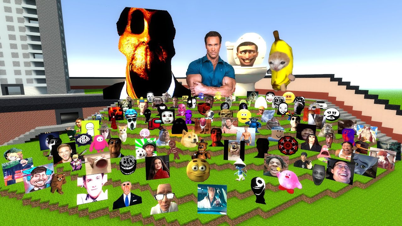 Nico's Nextbots Vs Me in Ohio Minecraft Construct