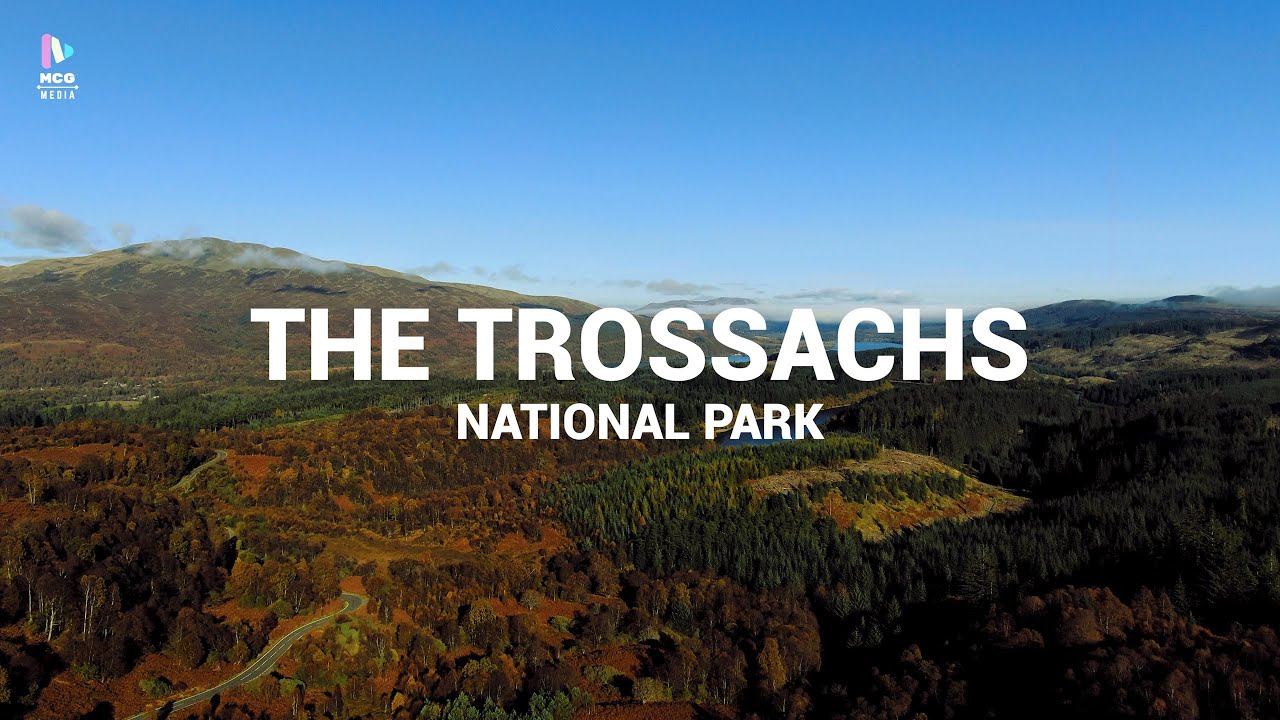 TROSSACHS NATIONAL PARK | DRONE FOOTAGE | 4K | NO COMMENTARY