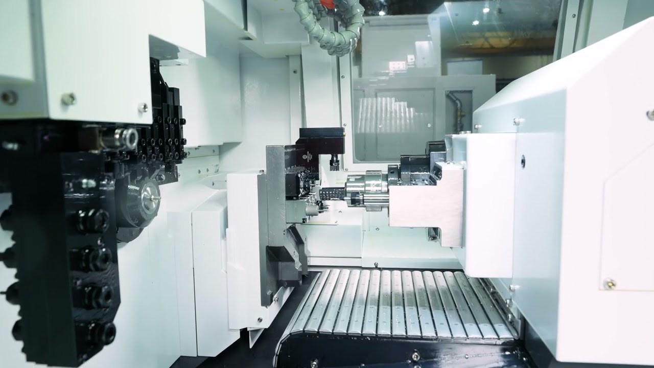 Hanwha XM20 Excellent Dental CNC Swiss Turning Lathe (ENG)