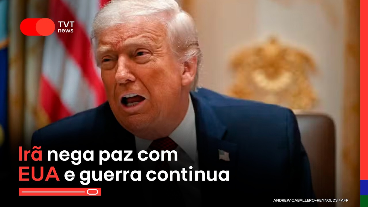 Ir&atilde; nega paz com EUA e guerra continua | TVT News 1&ordf; Edi&ccedil;&atilde;o - 24/03/26