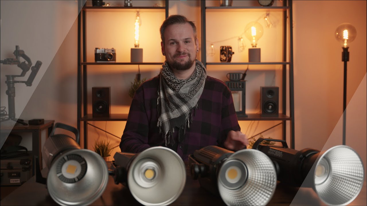Profi Foto/Video-LEDs (COB) | Aputure 120d II & 300x, Godox SL60W & VL200 im Test [Deutsch]