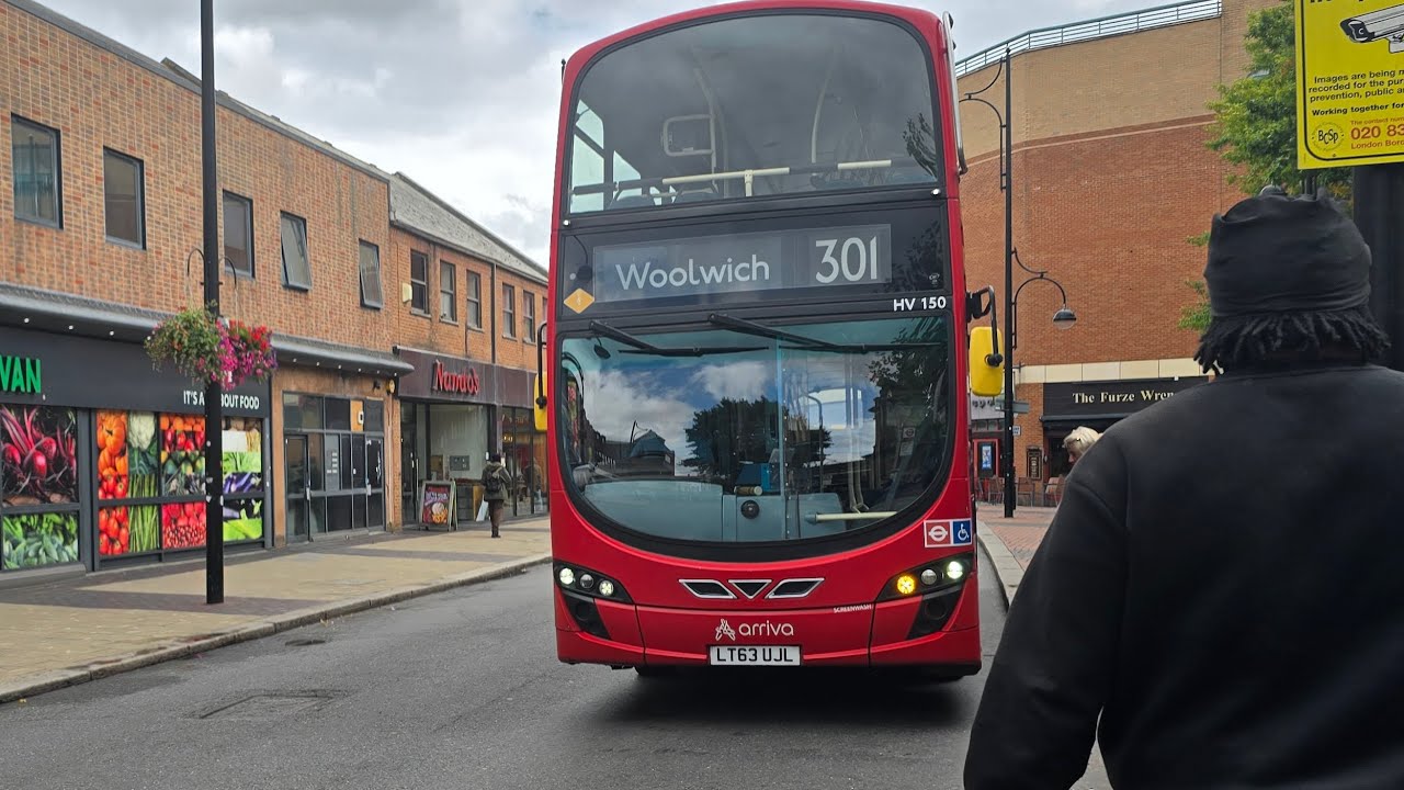 Arriva London Volvo B5LH Wright Gemini 2 HV150 LT63 UJL Route 301