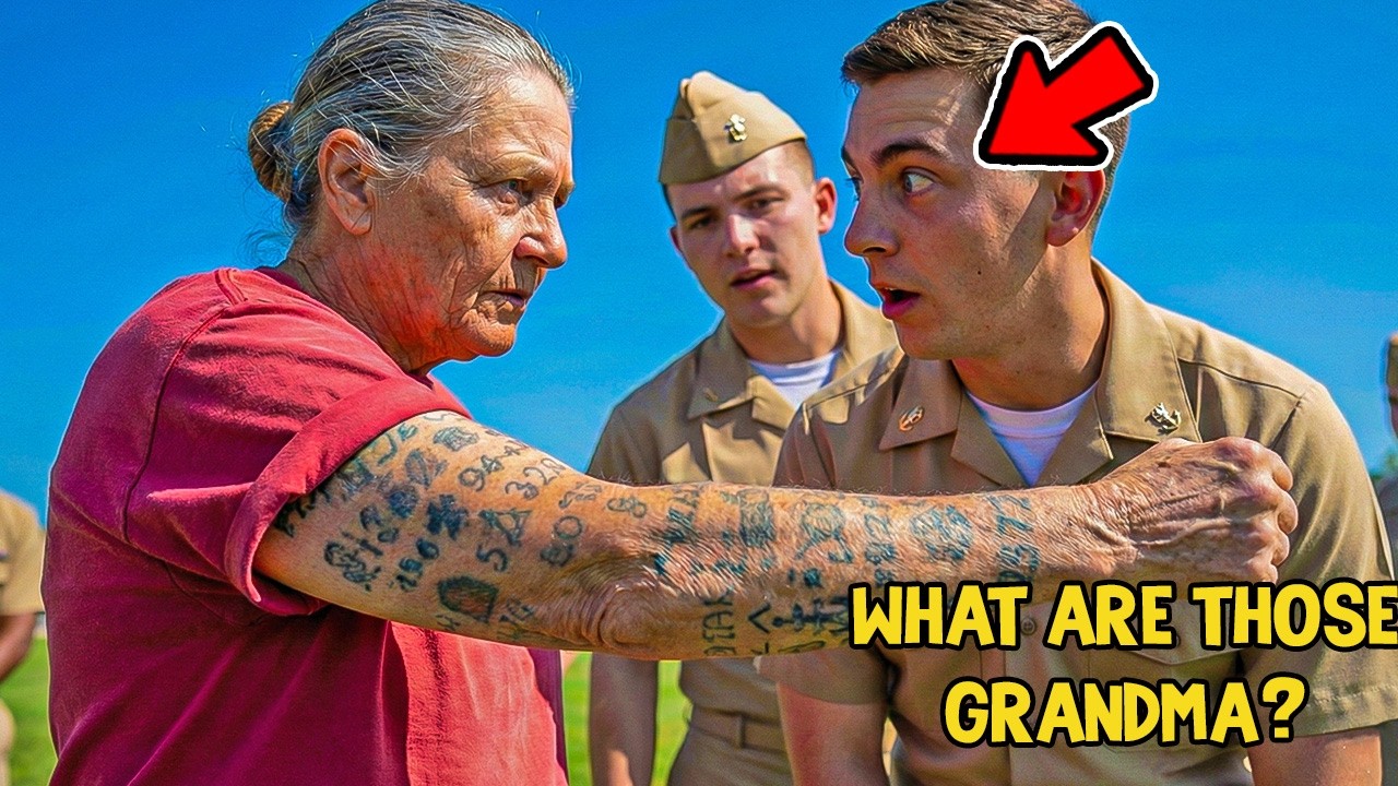 “Why So Many Tattoos, Grandma?” Navy SEAL Asks – Her Answer Shuts Everyone Up