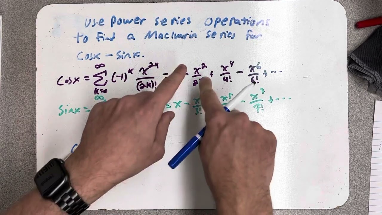 Using Power Series Operations