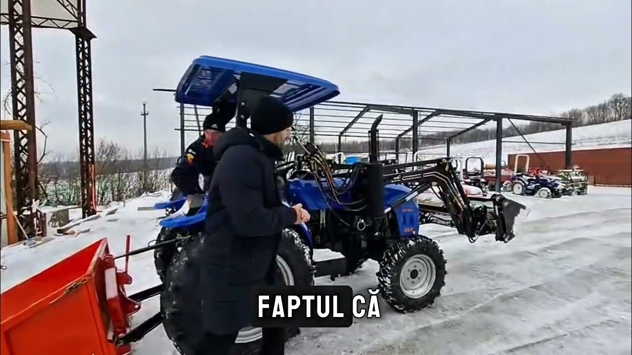 🚜 Bizon XD 454 pachet special cu încărcător frontal! 🚜
