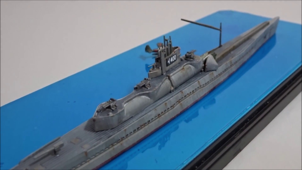 アオシマ 1/700 日本海軍潜水艦「伊-４００」　IJN Submarine「I-４００」