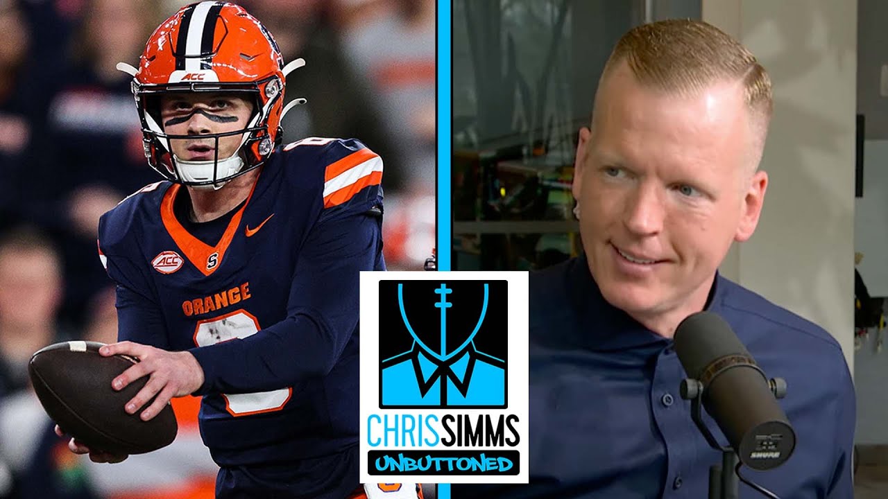 NFL Draft 2025 QB rankings: Kyle McCord, Syracuse | Chris Simms Unbuttoned | NFL on NBC