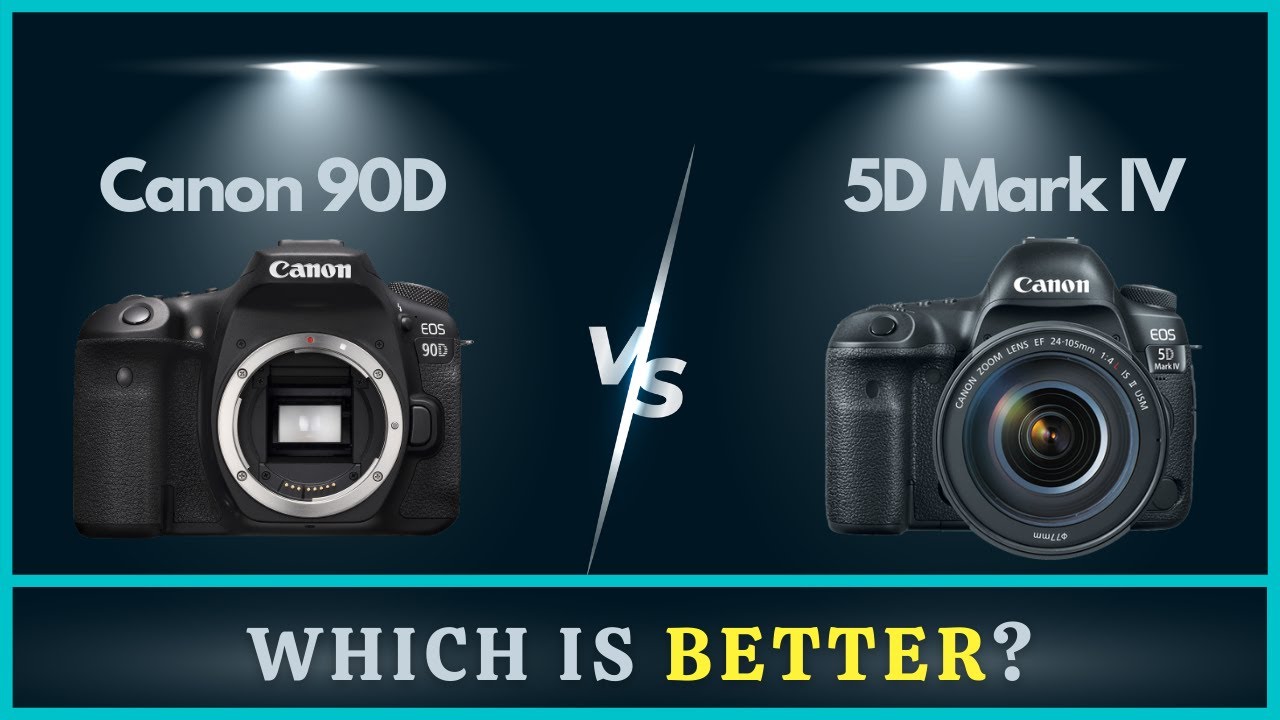 Canon 90D vs Canon 5D Mark IV | In-depth Comparison