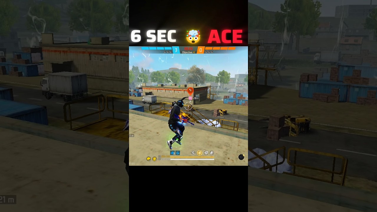 6sec ace🤯 1vs4 🔥 jod or wot 💥 csr pushing 🥵#shorts#ffshorts#ffindia#csrank#ff#1vs4#fftamil