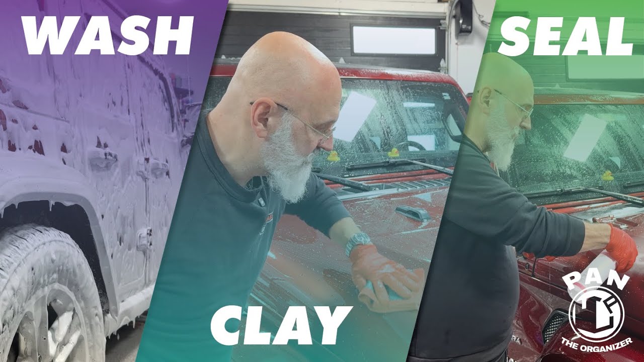 The Easiest Way to Wash, Clay & Seal Your Car!