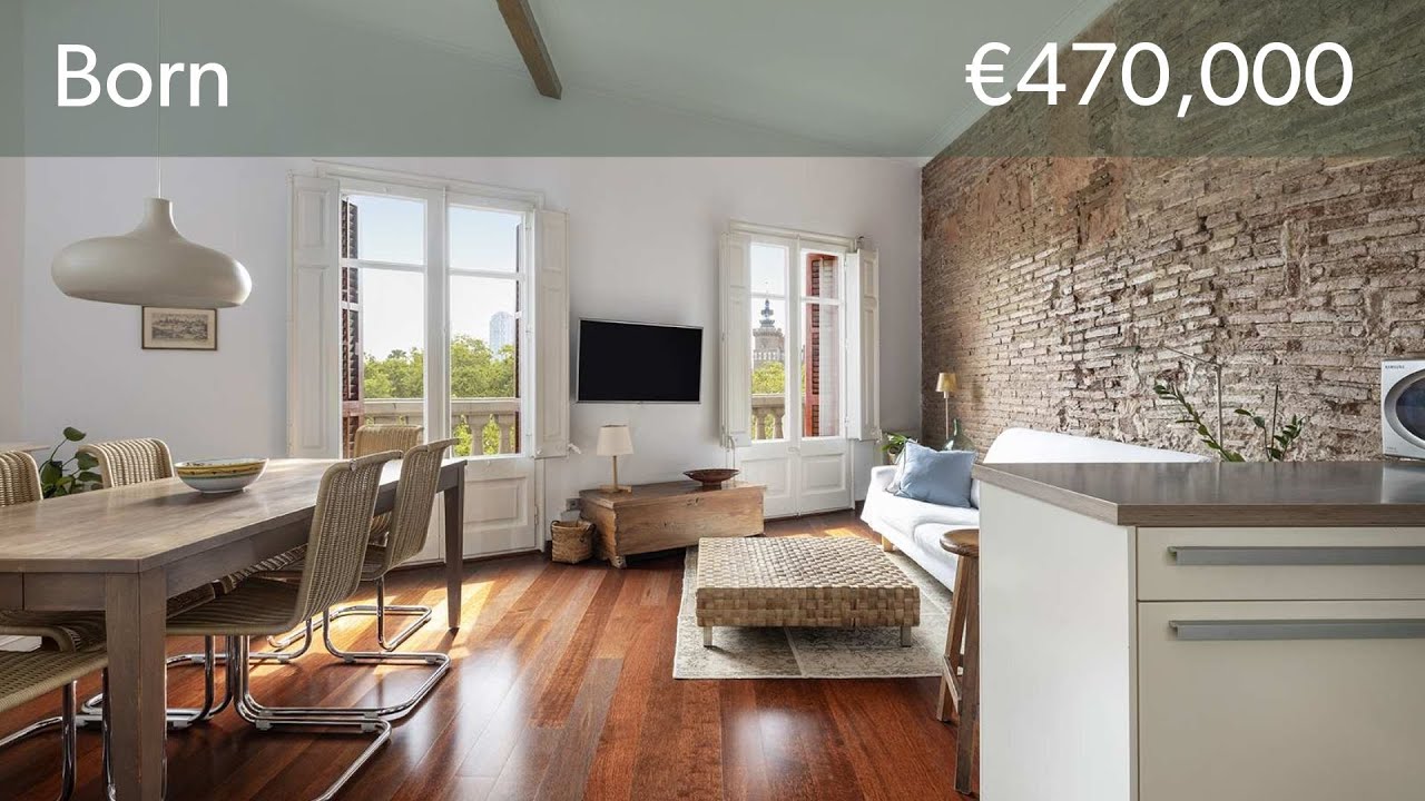 Encantador apartamento de dos dormitorios en venta en el Born, Barcelona