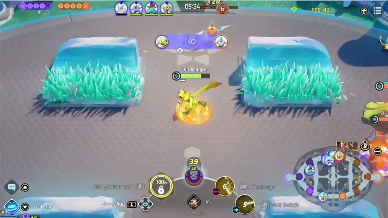 Pokemon Unite Replay Analysis (1) - Zeraora Jungle 3 Stack Ranked