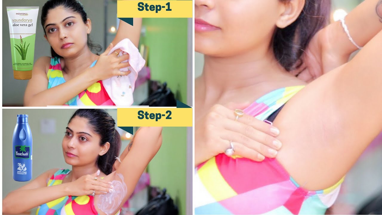 UNDERARMS WHITENING AT HOME | Rinkal Soni