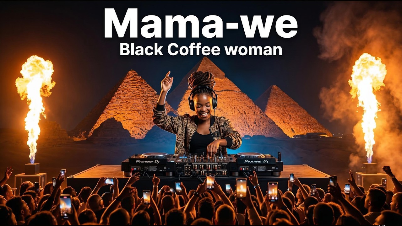 Mama-we (Deep Afro Tech Mix) | House DJ Edit | Black Coffee Woman
