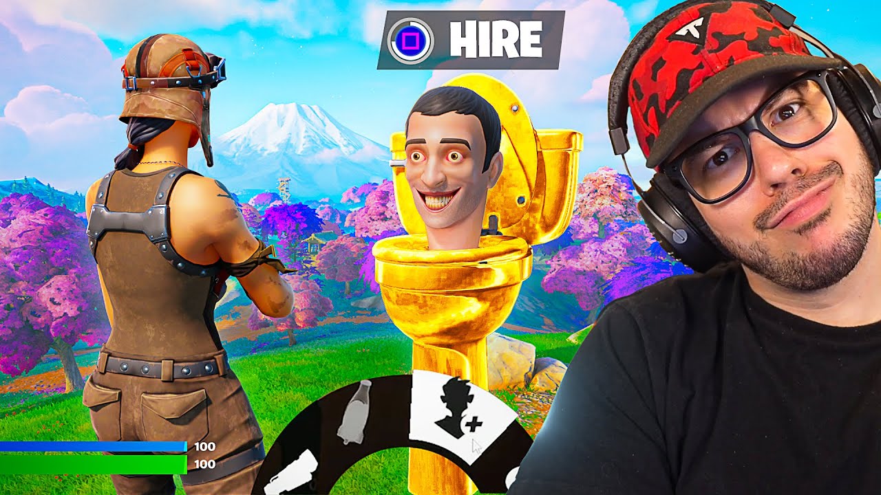 Skibidi Toilet is in Fortnite…