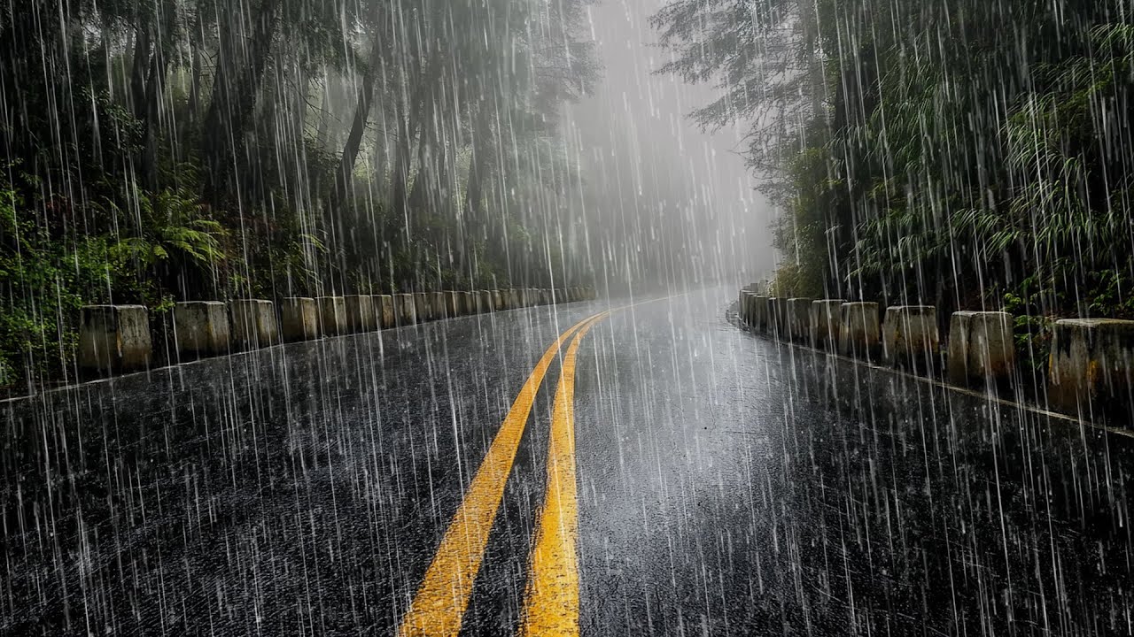 Pluie pour dormir–Réduisez le stress et dormez profondément avec le bruit de pluie nocturne en forêt