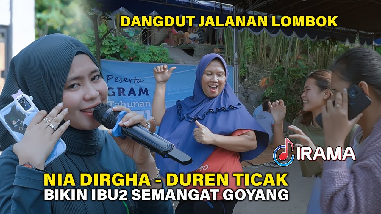 Duren Ticak Nia Dirgha Bikin Semangat Joget Para Penonton Musik Jalanan Irama Dopang