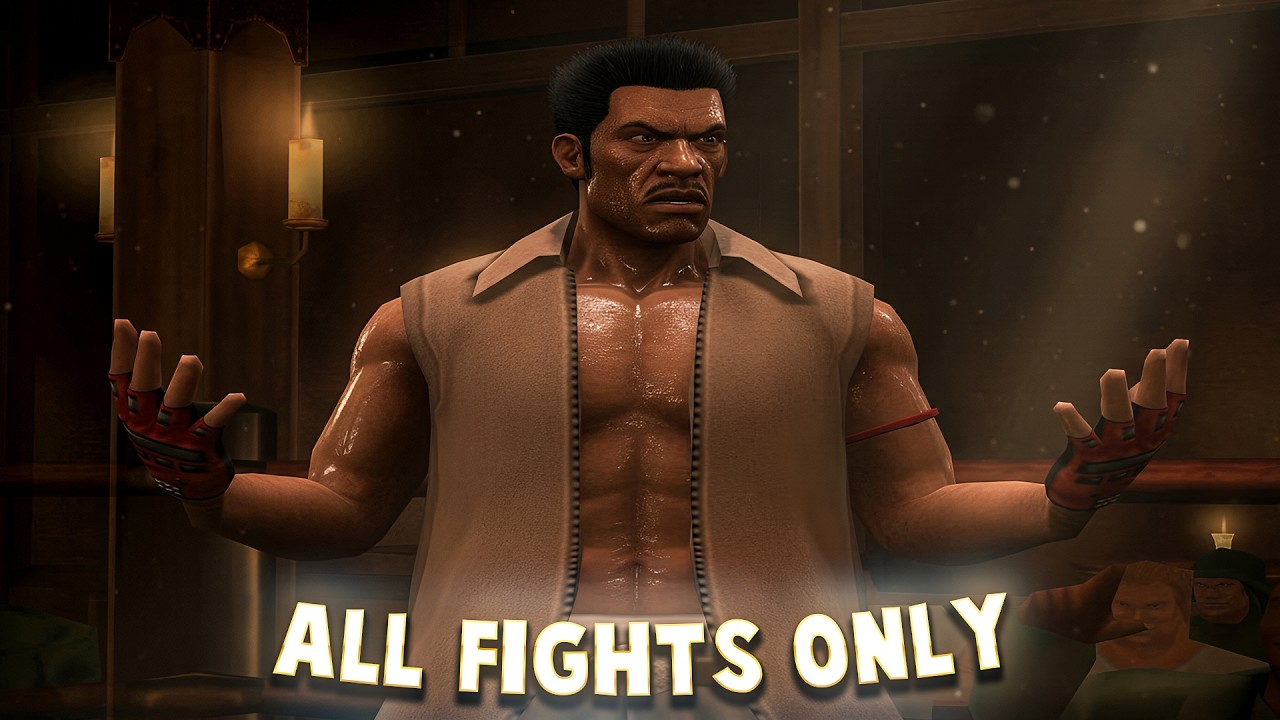 Def Jam Fight for NY All Fights Only Story Mode No Cutscenes 4K 60FPS | SM - KB - WB