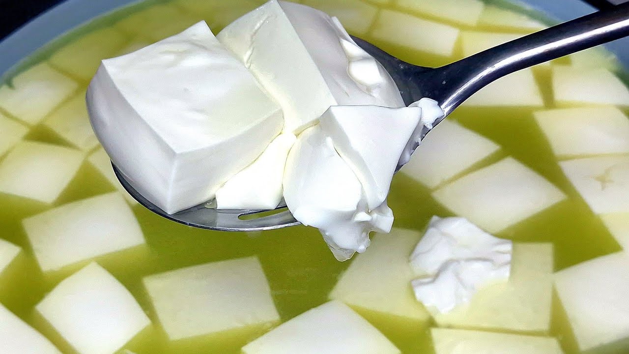 A 100-year-old cheese recipe. 🧀 Cheese with rennet #cheese