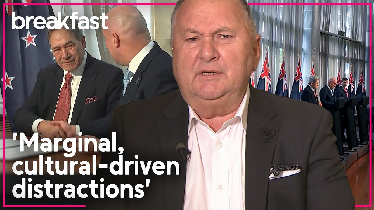 Shane Jones slams use of te reo Māori in public sector | TVNZ Breakfast