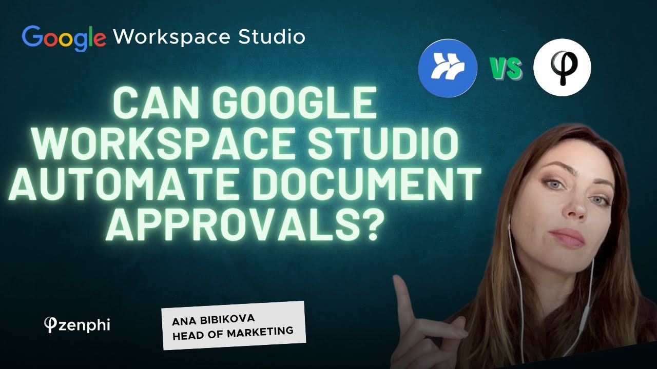 I Tried Building a Document Approval Workflow in Google Workspace Studio (formerly Flows)...
