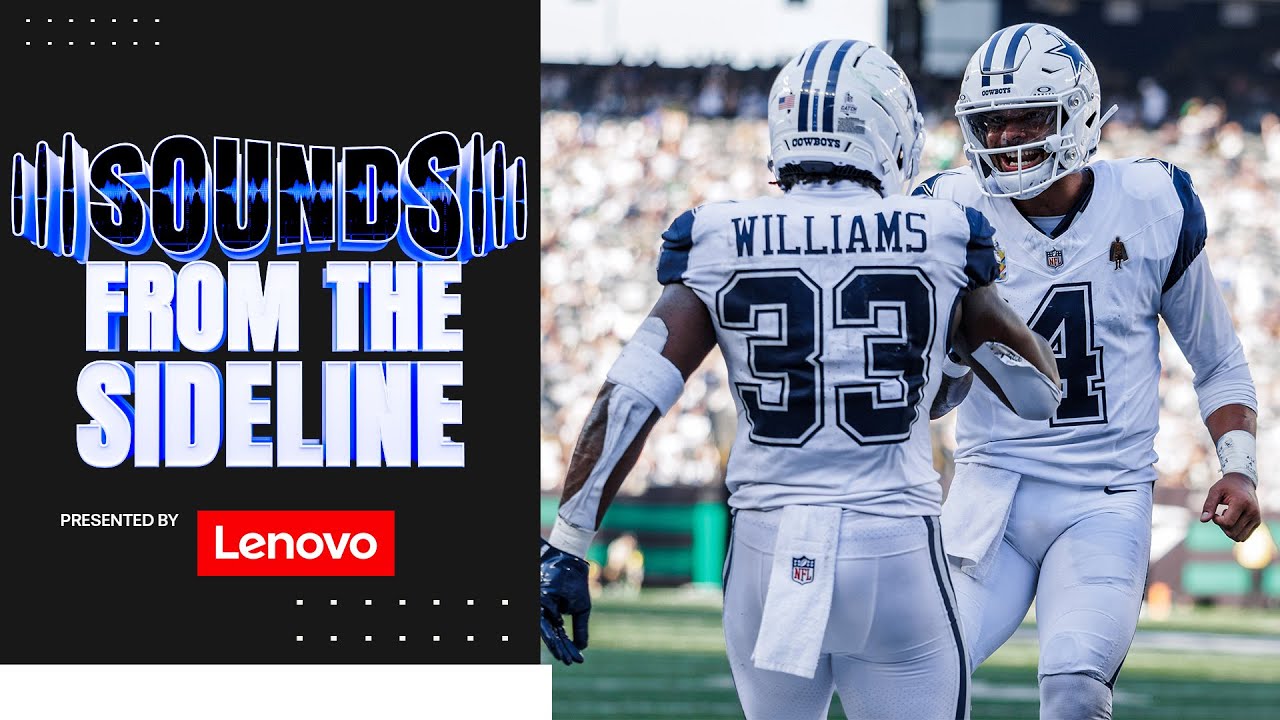 Sounds from the Sideline: Dominated the Jets | Dallas Cowboys 2025