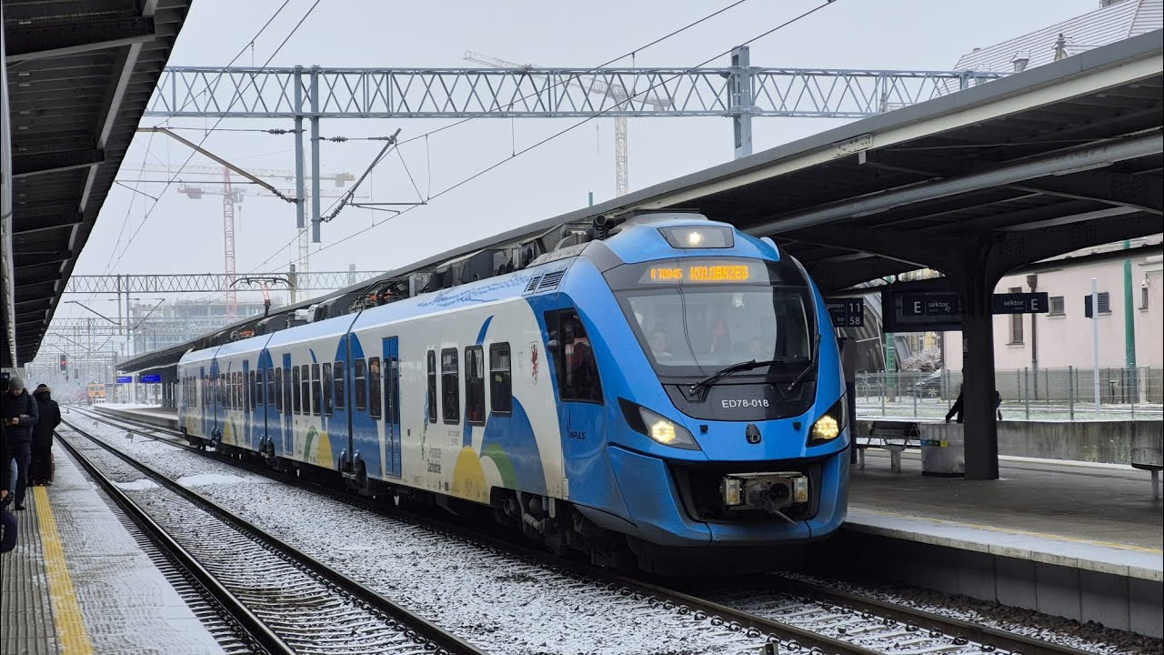 Pociągi na stacji Poznań Główny - Listopad 2025