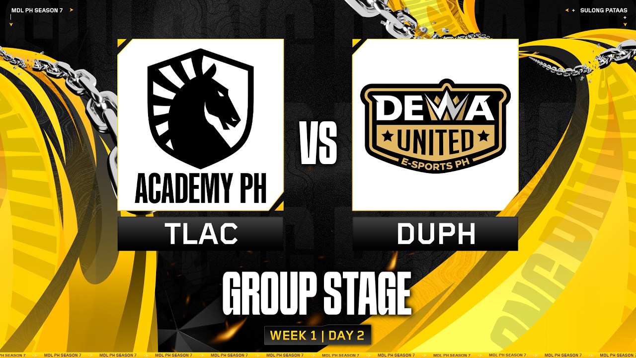 MDL PH S7 - W1D2 -TLAC против DUPH ИГРА 2