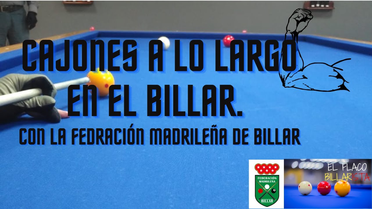 Cajones a lo largo en el billar. Ep 89