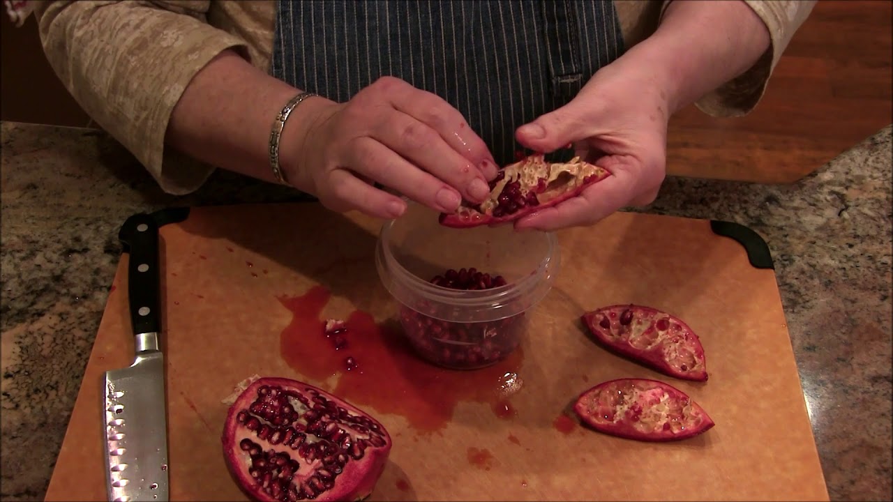 Kitchen Tip: How to Seed a Pomegranate 101 | Jill 4 Today