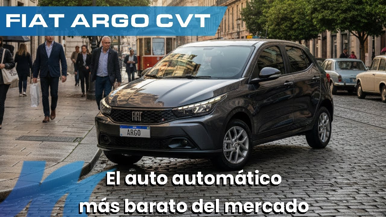 Nuevo Fiat Argo CVT 2026 | Precio, motor, equipamiento y todas las características.