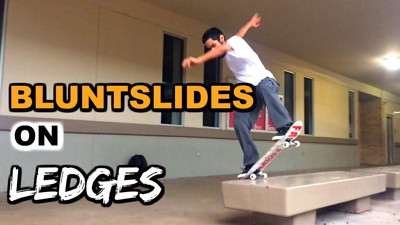 SKATE HACKS: Bluntslides on Ledges