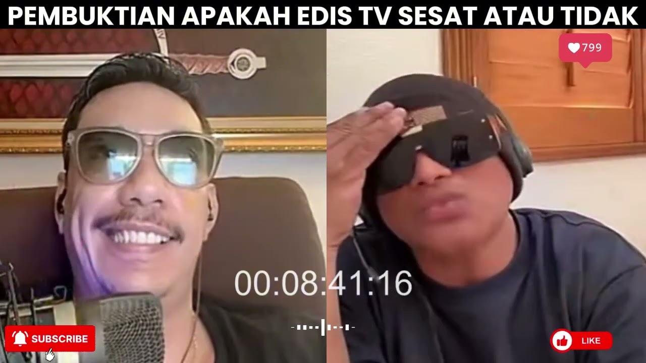 PEMBUKTIAN APAKAH EDIS TV SESAT ATAU TIDAK, MATA PISAU BAWA DALIL