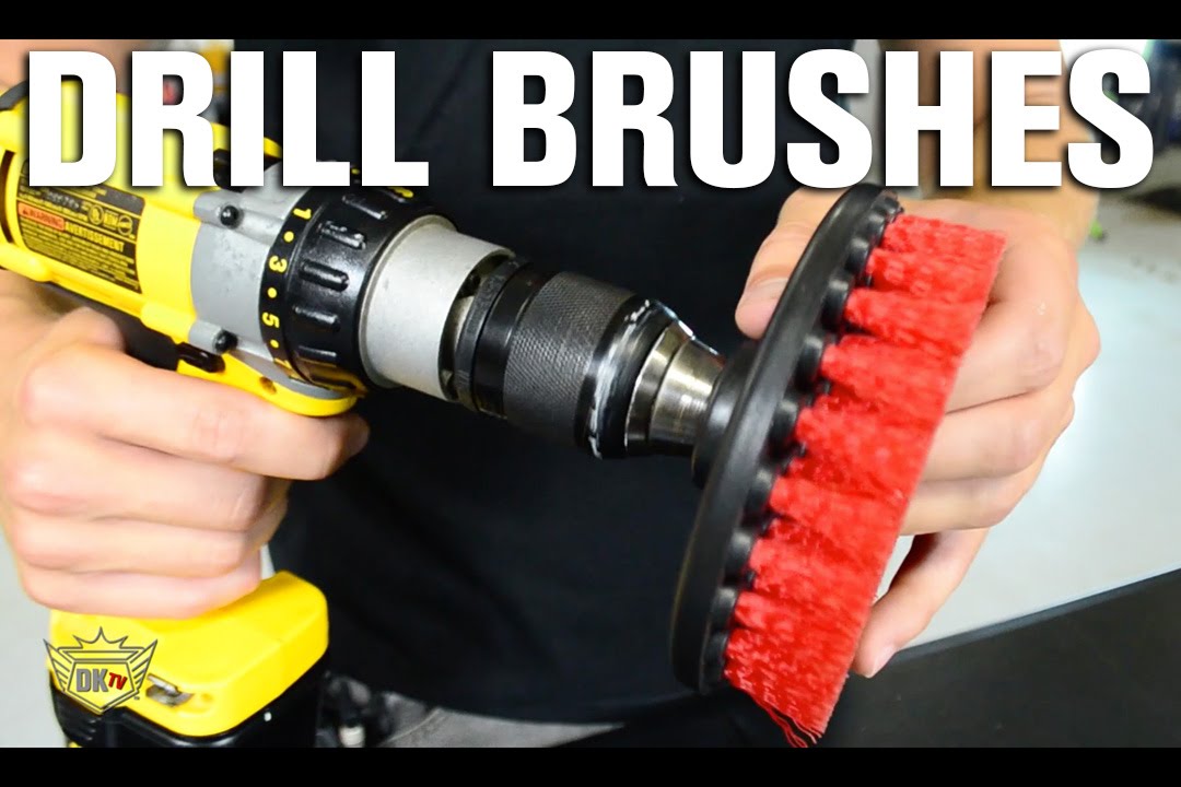 Auto Detailing Drill Brushes