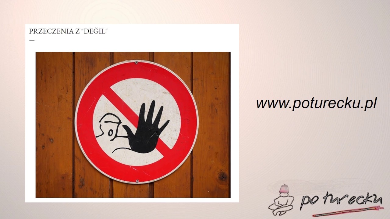 Przeczenia po turecku - 